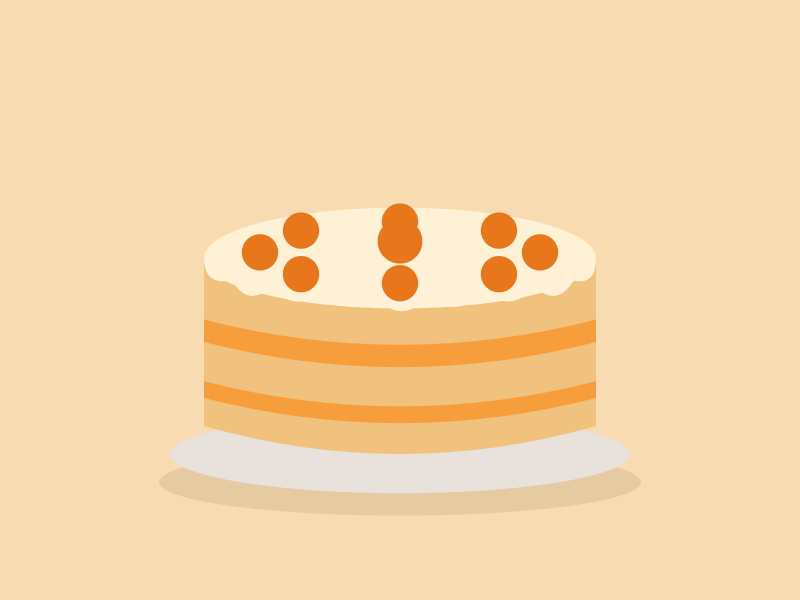 Torta Panqueque Naranja